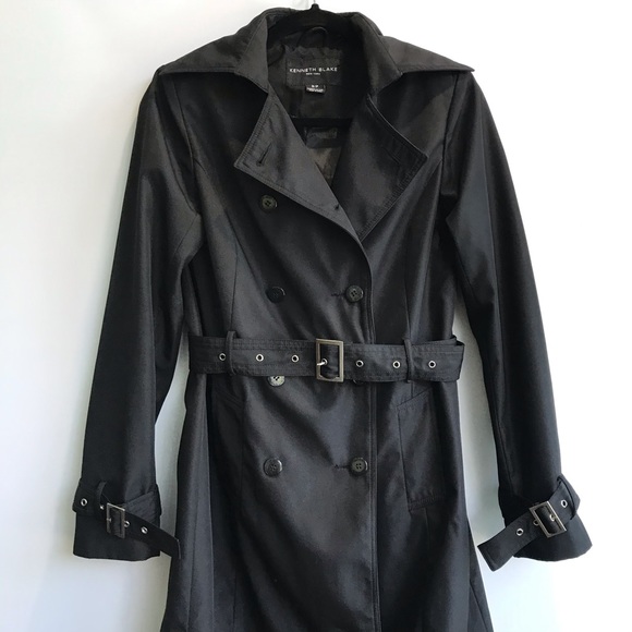 KENNETH BLAKE OF NEW YORK RAIN COAT TRENCH COAT - Picture 2 of 7